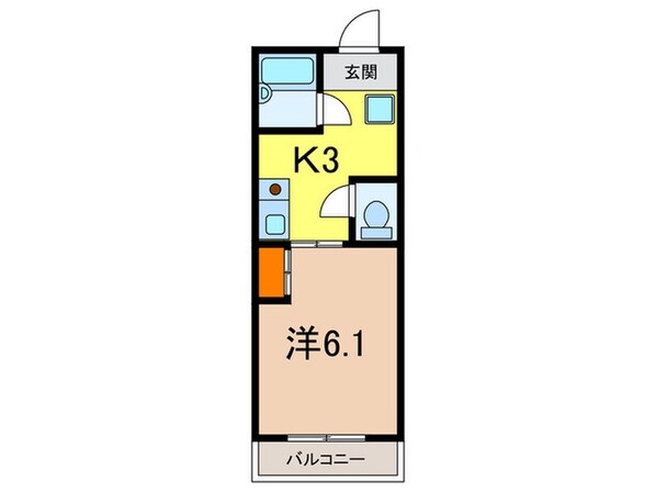 ハビテ八本松の物件間取画像